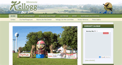 Desktop Screenshot of cityofkellogg.org